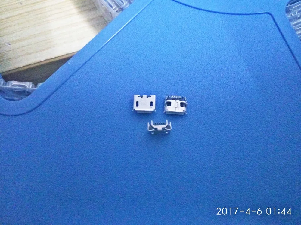 100 шт. micro USB 5pin jack Ox horn четыре гнезда гнездовой разъем Короткие иглы mini usb