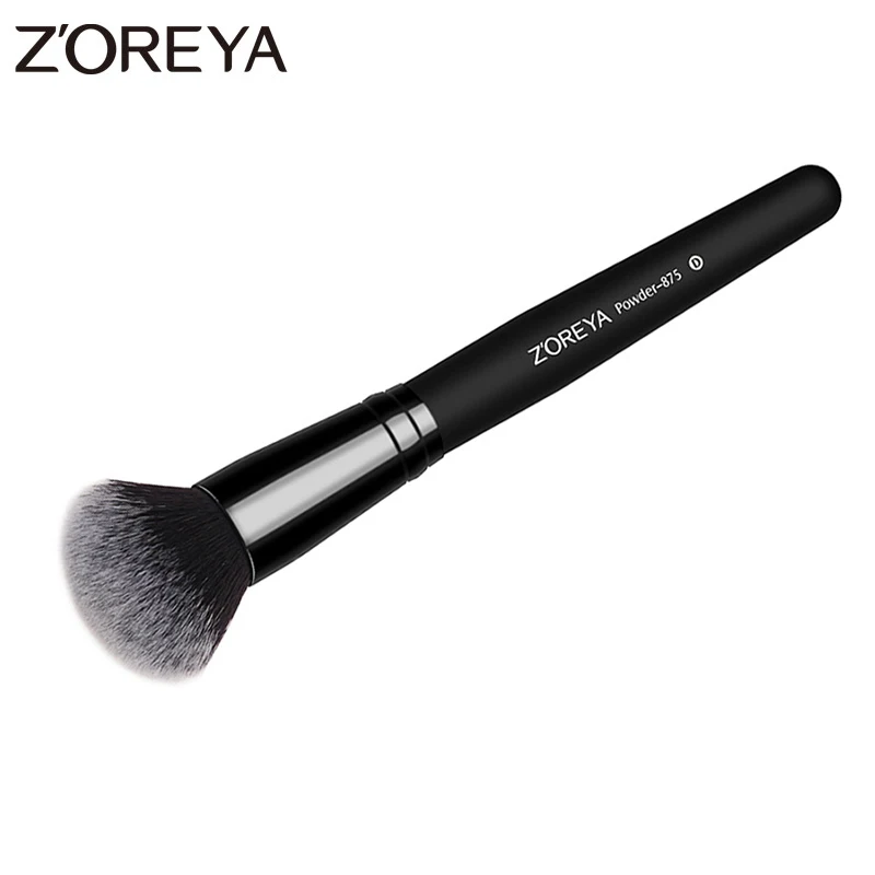 ZOREYA Hot Powder Blush Brush Professional Foundation Brush Makeup Brush Wooden Handle Cosmetics Make Up Brushes Tools