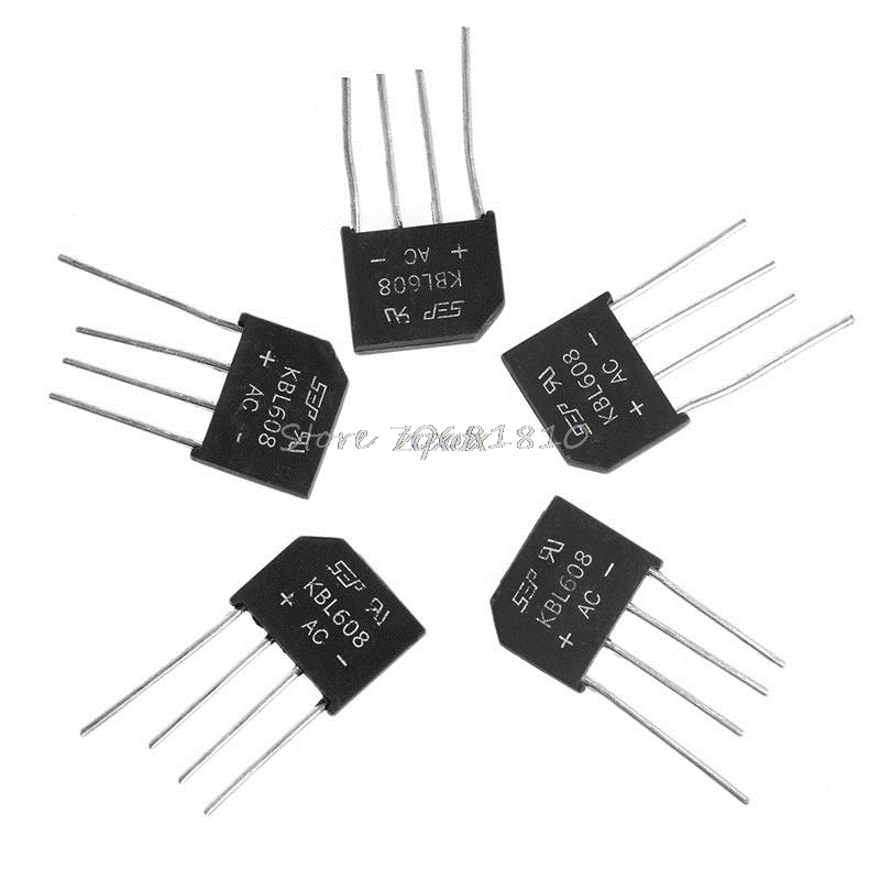 5Pcs KBL608 6A 800V Bridge Diode Rectifier New Whosale&Dropship|bridge diode rectifier|diode rectifierbridge |