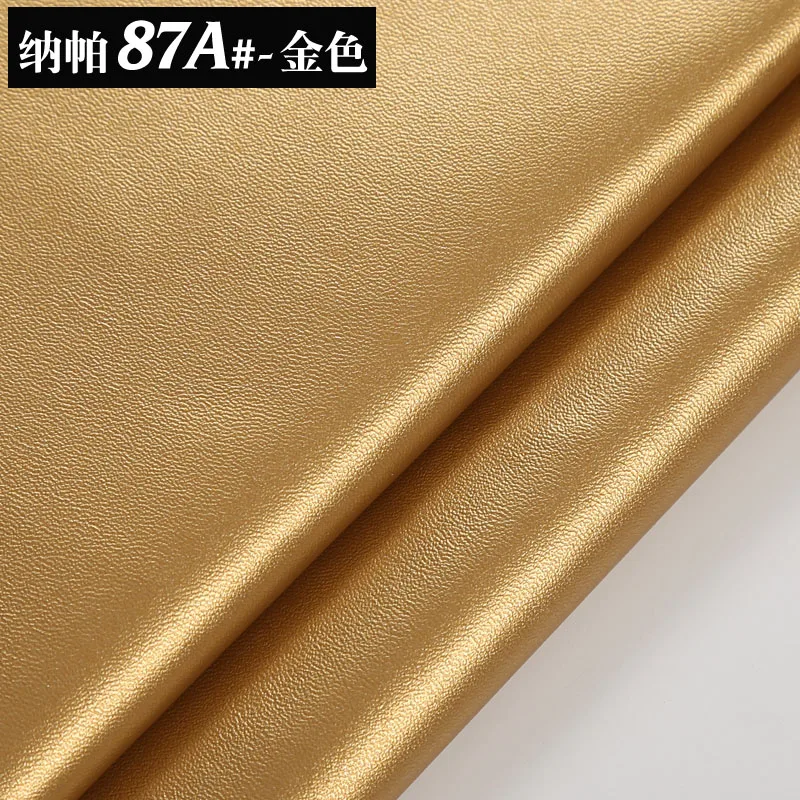 Golden 50x34cmNAPPA искусственная кожа pu искусственная тисненая готовая искусственная кожа синтетическая кожа ткань для шитья pu искусственная сумка диван покрывало ткань - Цвет: Golden