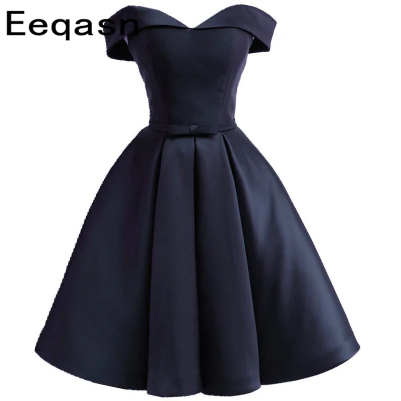 2020 атласное красное коктейльное платье с открытыми плечами элегантное женское