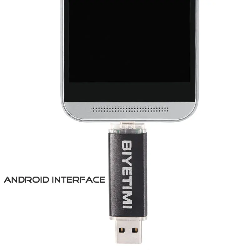Usb флеш-накопитель BIYETIMI Corlorful OTG, 8 ГБ, 16 ГБ, 32 ГБ, 64 ГБ, карта памяти Usb, 2,0, флешка флеш-накопитель для смартфона
