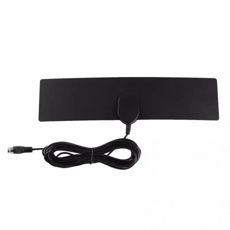 DVB-T2 тонкая HD 1080P Цифровая антенна мини плоский усилитель сигнала ТВ приемник