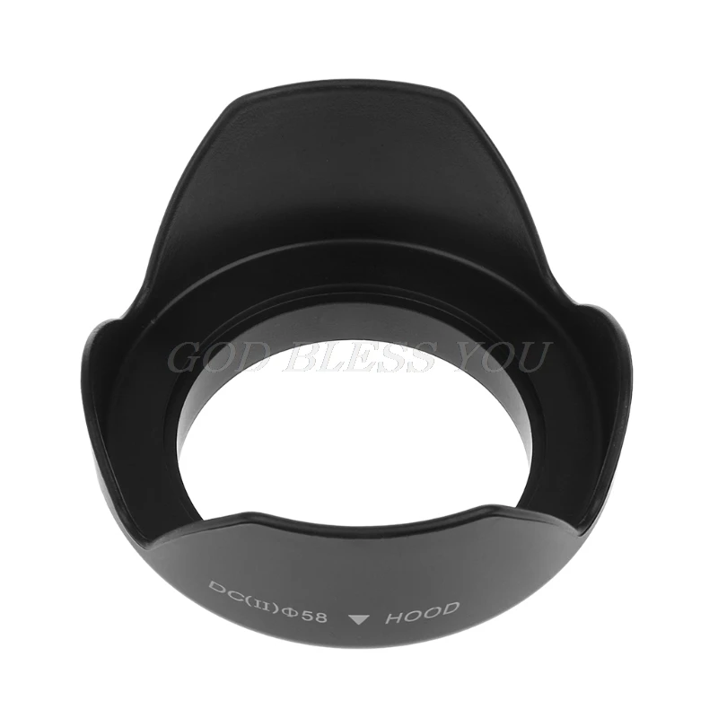 49 мм 52 55 58 62 67 72 77 винтовой цветок лепесток солнцезащитный бленда для Nikon Canon Sony Fuji