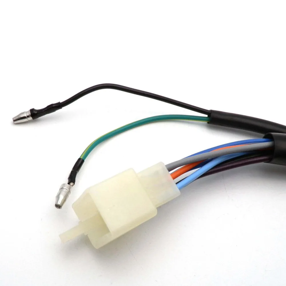 Левый светильник для мотоцикла скутера мопеда 7/8 дюйма с переключателем и