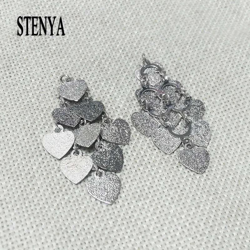 Многослойные серьги фурнитура для колье подвески застежка филигрань полые