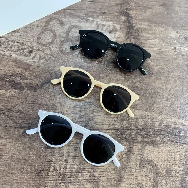 MYT_0116 Kids Sunglasses Boys And Girls Retro Children Sunglasses Round Sun Glasses Vintage Baby Oculos Retro Eyewear