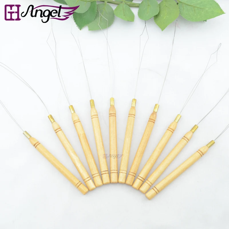 10 шт. нано-петли из нержавеющей стали для наращивания волос | Шиньоны и парики