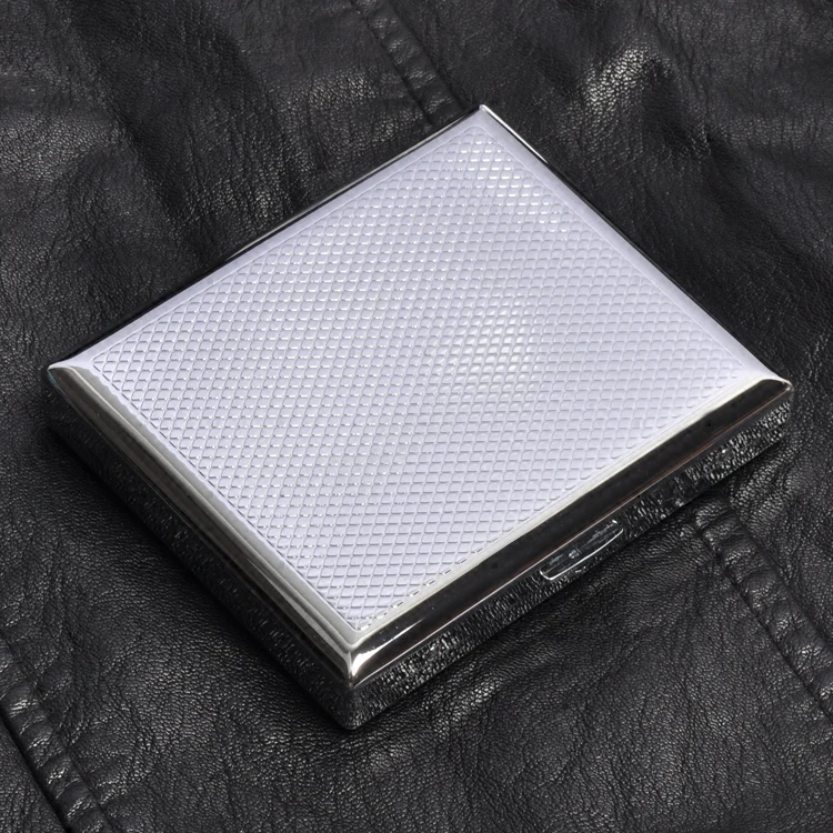 Super Slim Personalized Cigarette Box To Send Boyfriend Gift Case | Дом и сад