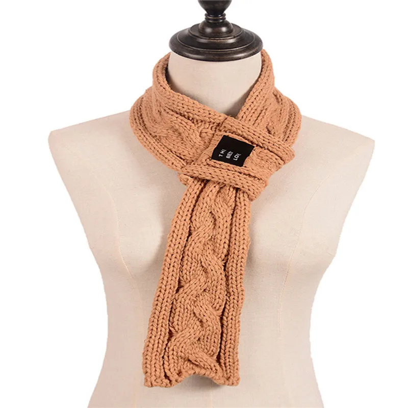 Модные шарфы для женщин зимние женские теплые модные вязаные крестообразные