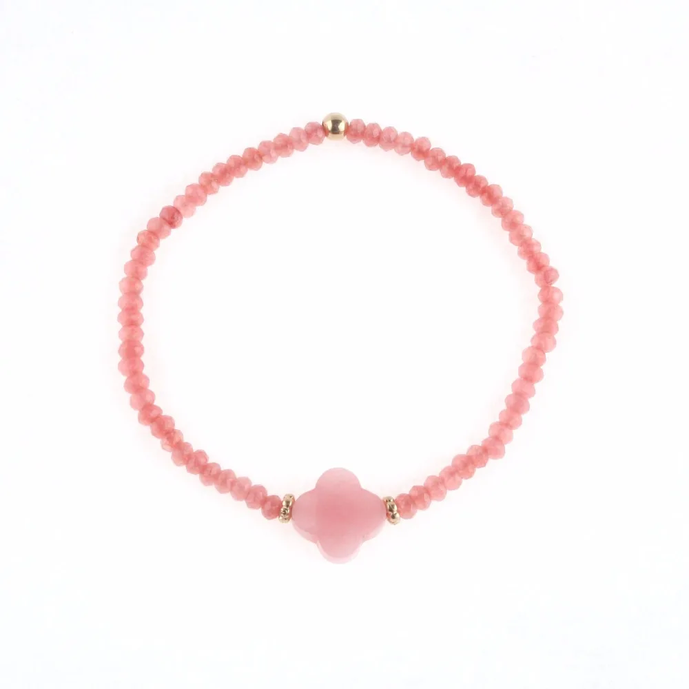 NeeFu WoFu браслет с кристаллами натуральный эластичный ювелирные изделия|pulseras de