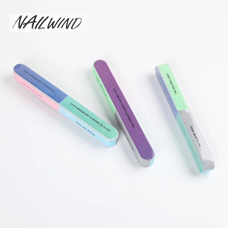 NAILWIND 1 шт. Многофункциональный буфер для ногтей Маникюрный Инструмент пилка