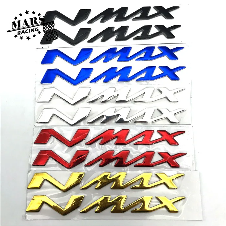 

For Yamaha NMAX155 125 NMAX 155 Motorcycle Decals Stickers Emblem Badge 3D Decal Raised Tank Wheel Tank Decals Applique Emblem