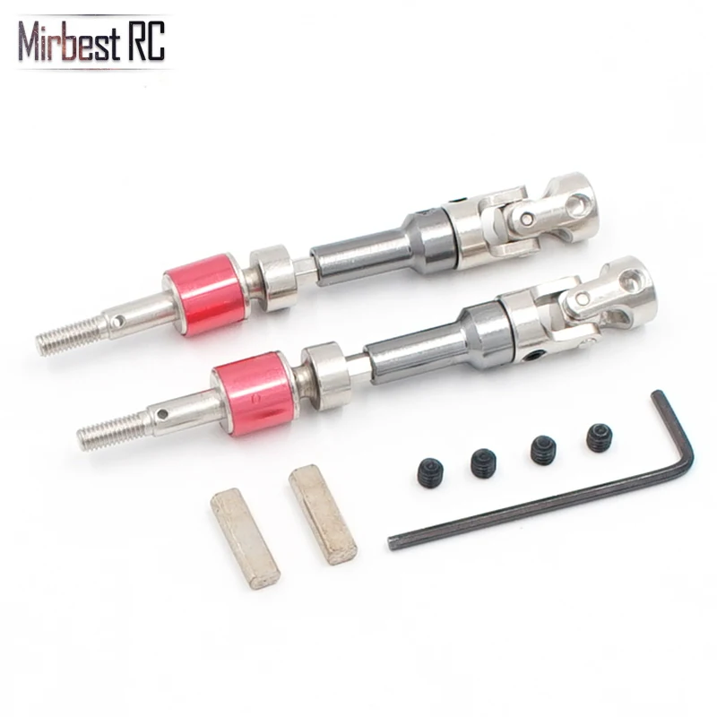 Mirbest RC diy Запчасти для WLtoys 12428 12423 обновленный металлический передний приводной вал передний поворот CVD сплав приводной вал 12428-0090