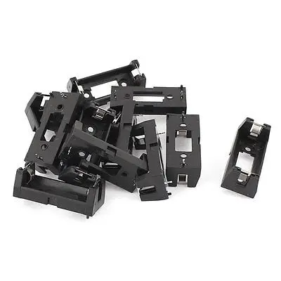 CR123A CR123 держатель литиевой батареи Box Clip чехол с монтажным выводом PCB 12 шт. |