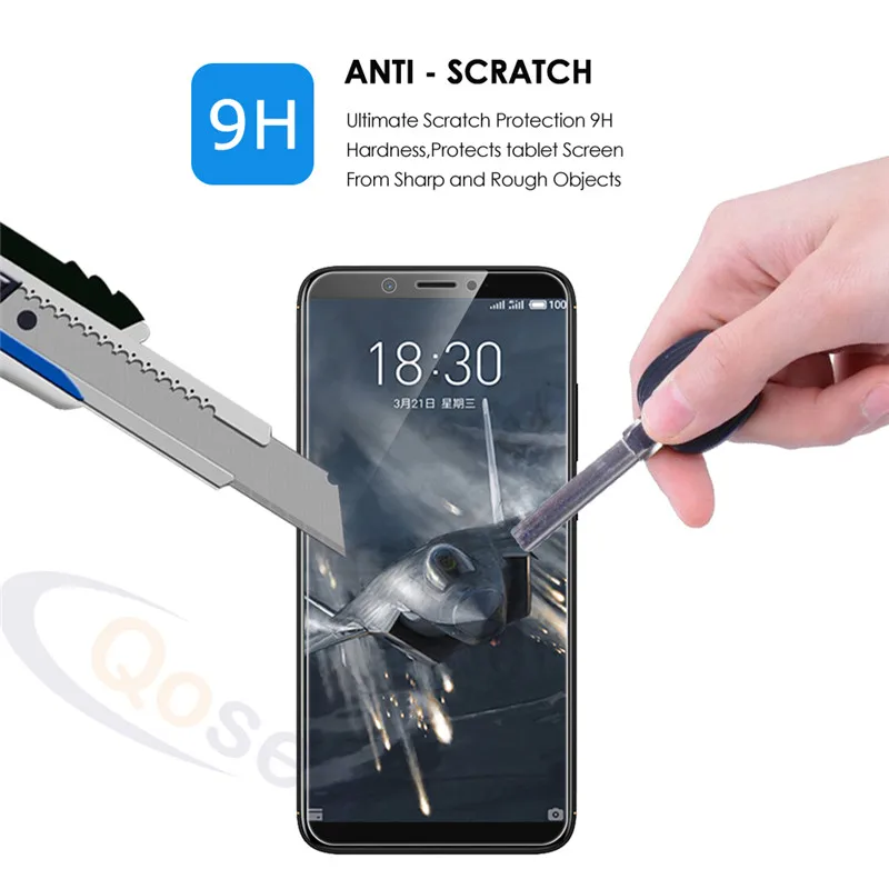 Qosea Premium For Nubia N3 Screen Protector 9H 2.5D Ultra-thin Explosion-proof Protective Film ZTE Tempered Glass | Мобильные