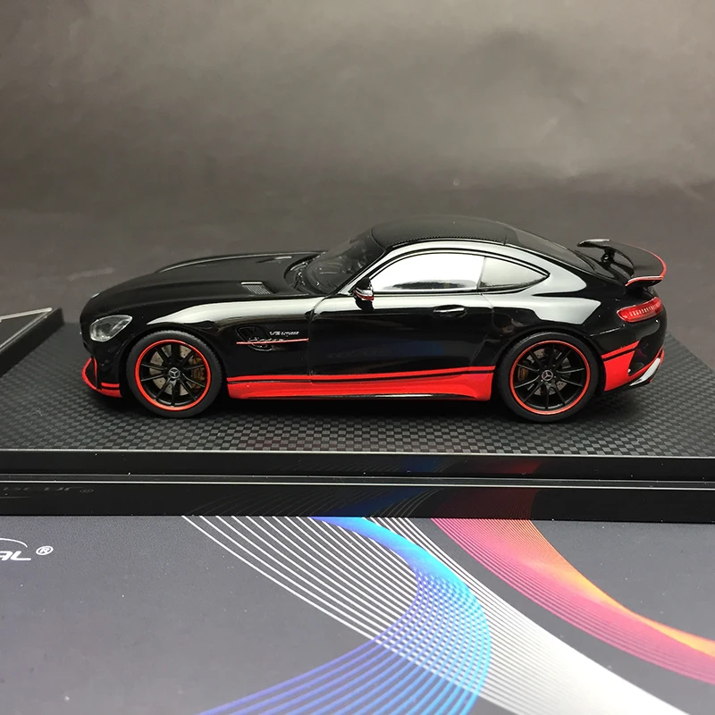 Ограниченная Коллекция 1/43 AMG GTR новая литая металлическая настольная модель дисплея