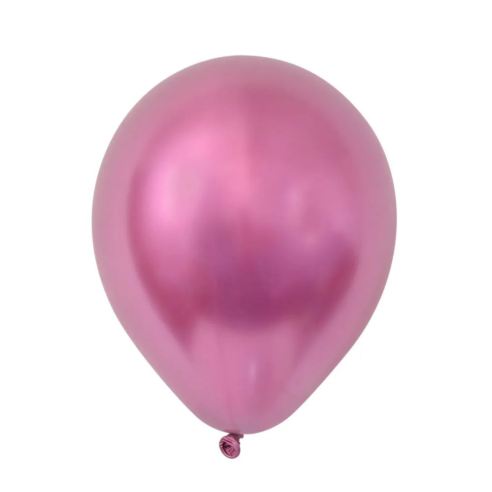 Rose Metal Ballon 10 шт блестящие металлические латексные шары с жемчугом, толстые металлические надувные воздушные шары с металлическим жемчугом, вечерние воздушные шары для детского душа - Цвет: Rose Metal Ballon