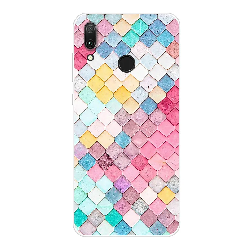 P18 Для huawei Y7 чехол Y7 Prime силиконовый чехол мягкий чехол для телефона для huawei Y7 y-7 Y7Prime Y7 Prime чехол Funda - Цвет: P18