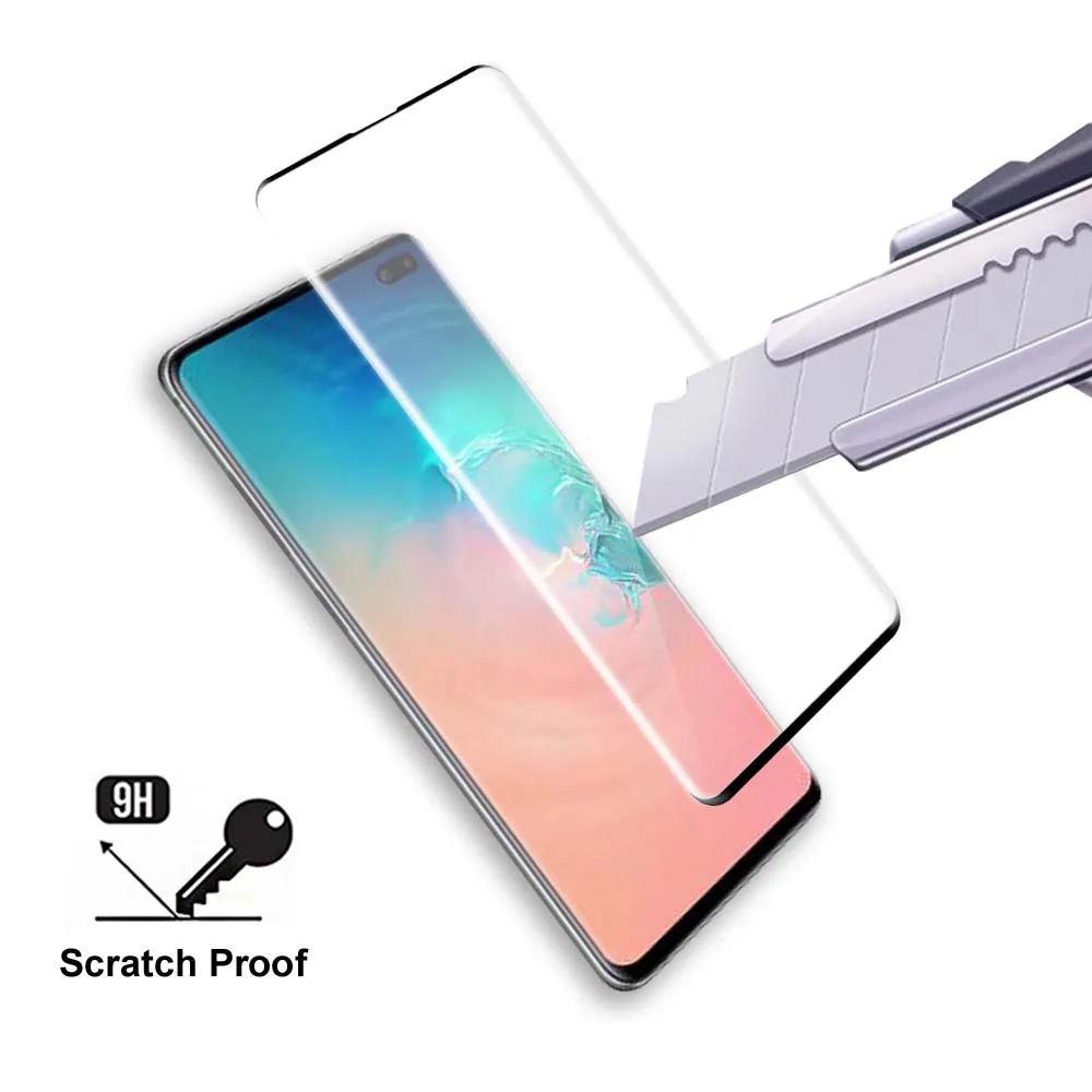 Защитное стекло закаленное для Samsung S10/S9/S8 Plus|Защитные стёкла и плёнки телефонов| |