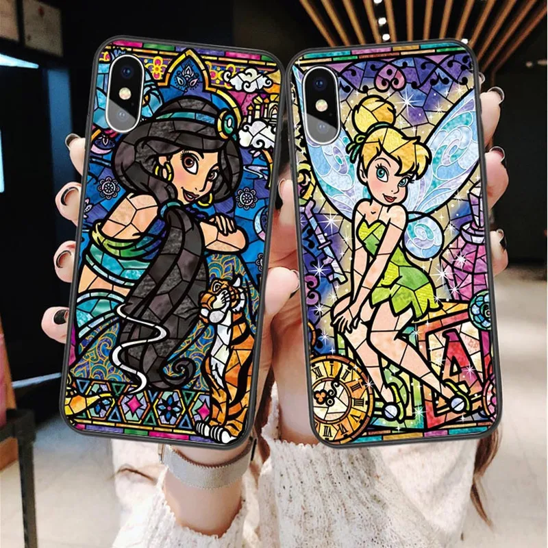 Мягкий силиконовый чехол для телефона Disneys с рисунком стежка для iPhone 7 7Plus 6 6splus 8 8 Plus X 5 5S SE XS MAX XR черный чехол