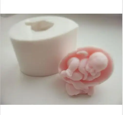 Силиконовая форма для мыла и свечей Baby inside A egg детские формы рукоделия|mold for|craft