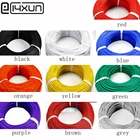 1 метр 30AWG 28AWG 26AWG 24AWG 22AWG 20AWG гибкий силиконовый провод RC кабель 26AWG 300.08TS OD 1,5 мм луженая медная проволока