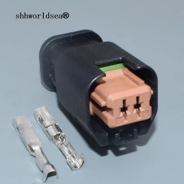 

Shhworldsea 2/5/10/30/50 2 pin car Sensor Plug auto electric wiring electrical cable connector 1801175-6 for Peugeot Citroen