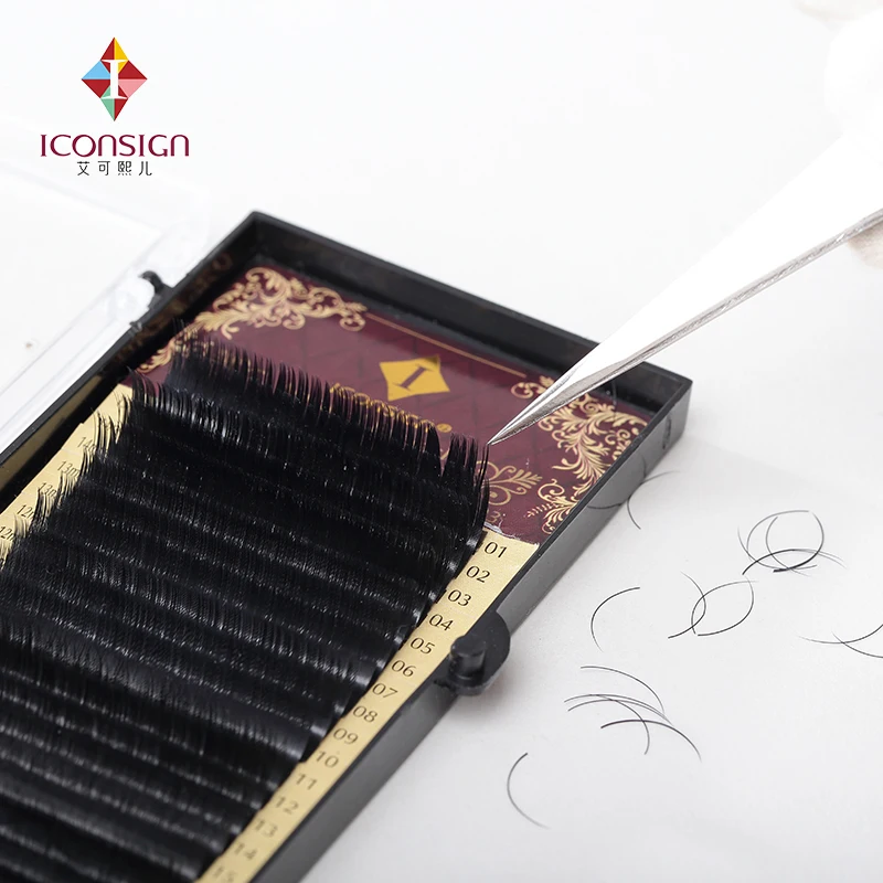 ICONSIGN Mix Size 7 to 15 mm 20 lines eyelash single natural eyelashes false lash Cilia make up Tools | Красота и здоровье