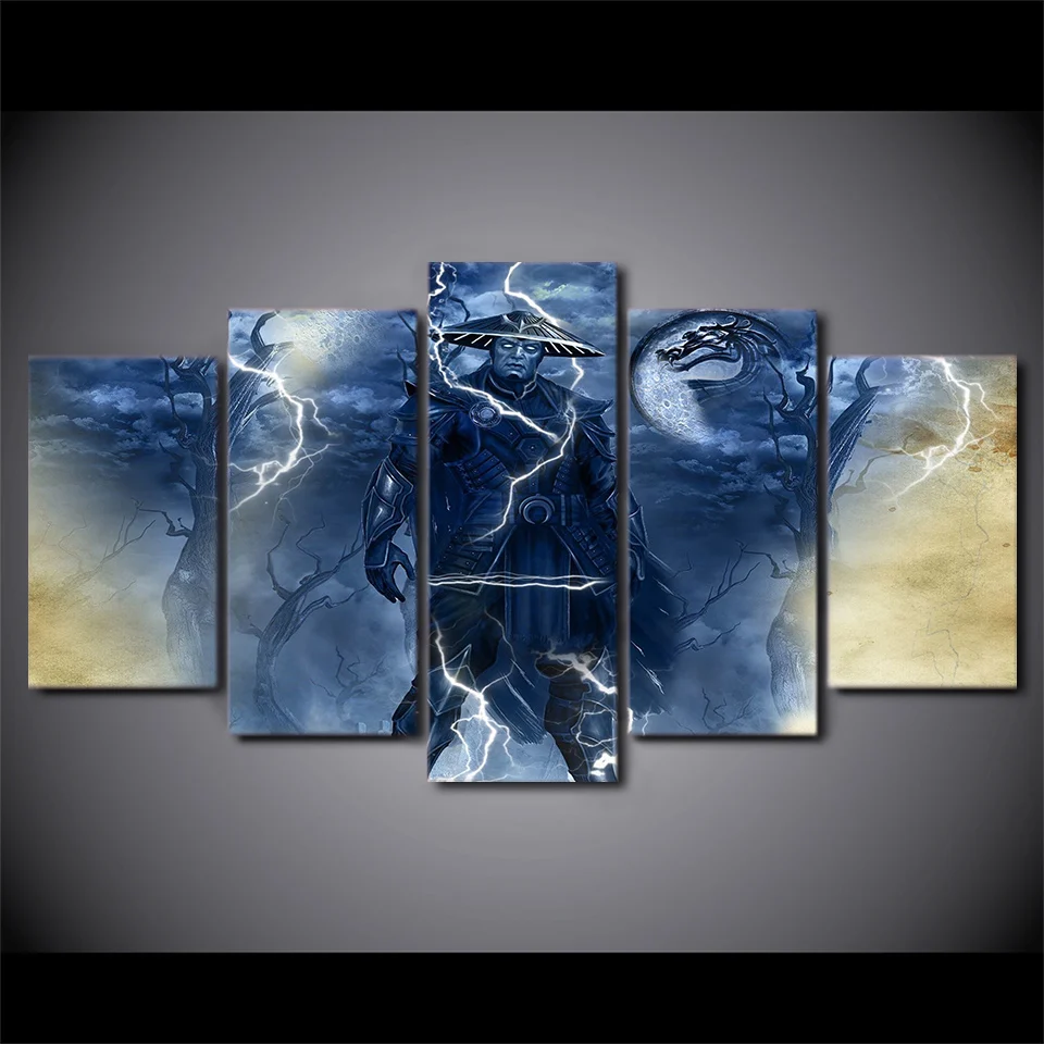 

5 pieces / set of Movie Poster Series wall art for wall decorating home Decorative painting on canvas framed/FREE ART-Five-39
