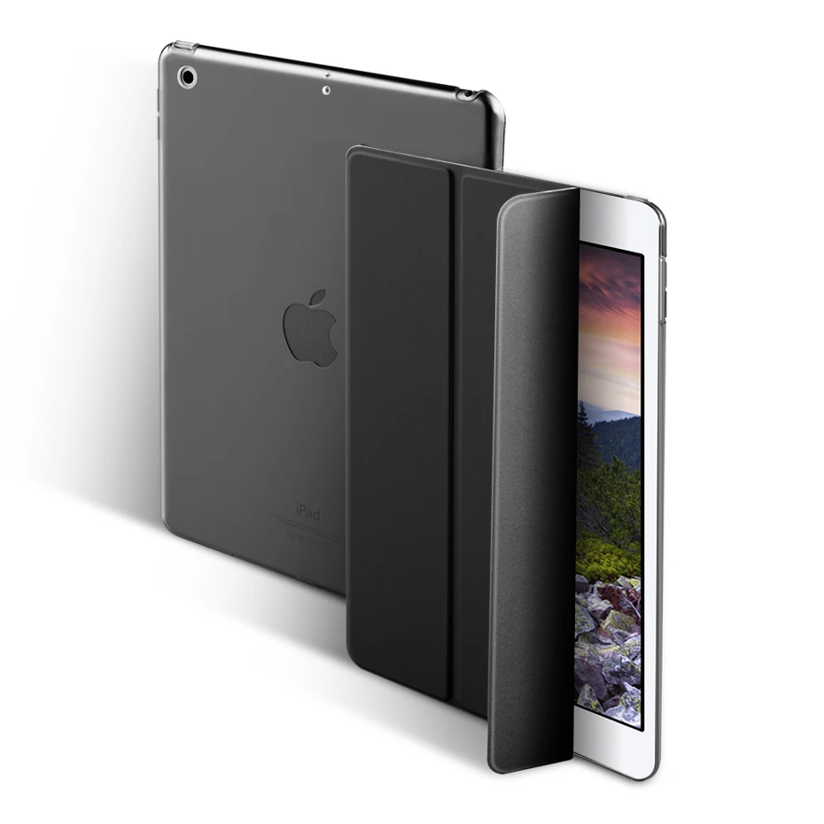 Чехол для iPad Air 1 9,7 Ультра тонкий магнитный стенд смарт-чехол с автоматическим пробуждением/сна PU кожаный чехол для iPad 5 A1474 A1475 A1476