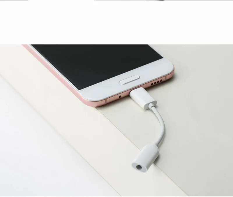 Оригинальный кабель для наушников Type C 3 5 мм адаптер с USB type штекер AUX аудиоразъем