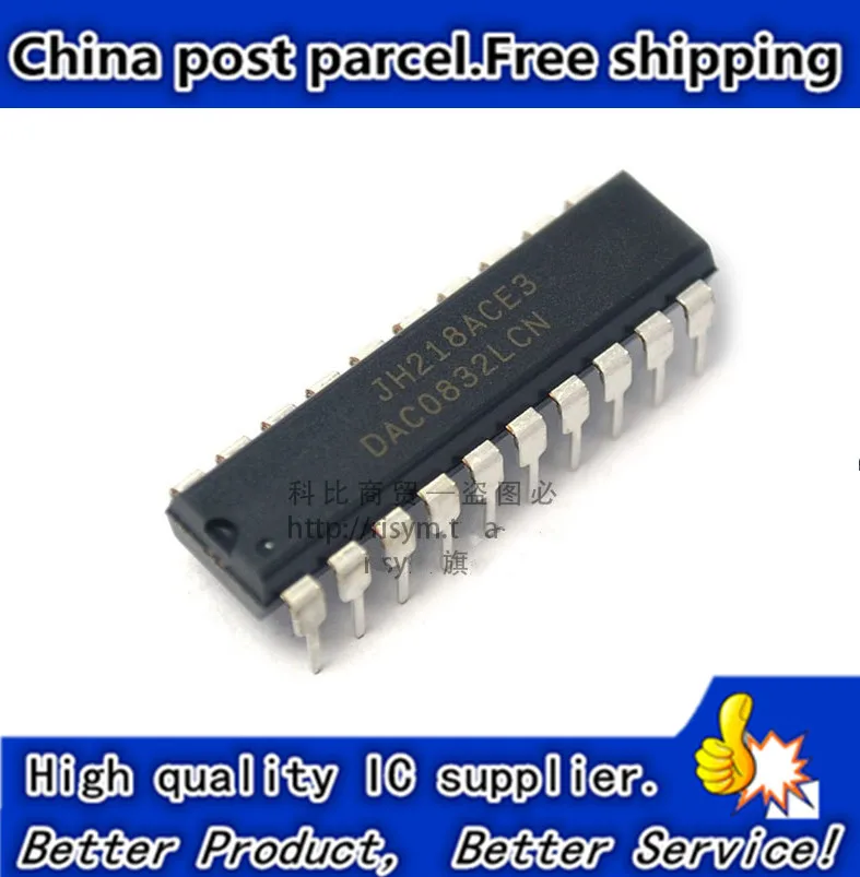 

DAC0832LCN DAC0832 DIP-20 10pcs/lot Free shipping