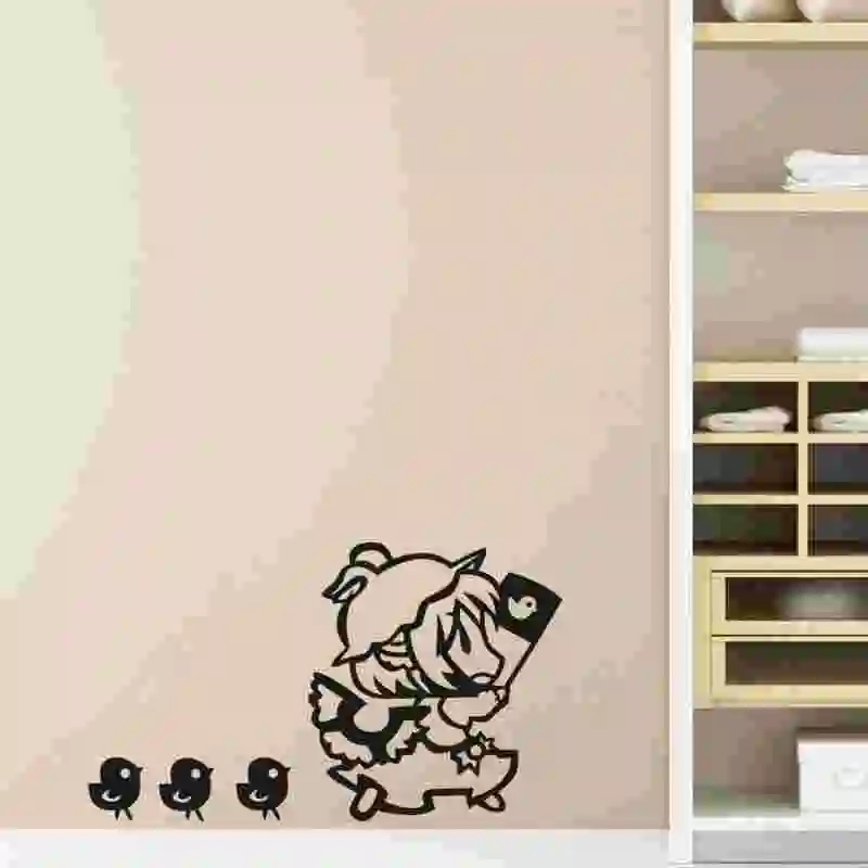 Настенная виниловая наклейка Touhou Project на стену декоративное украшение для дома