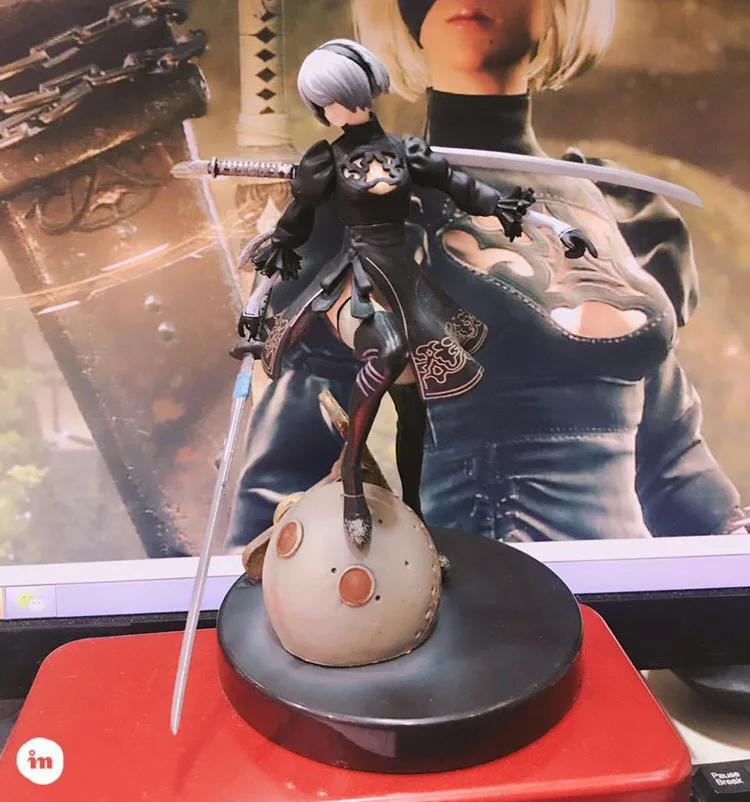 Экшн-фигурка NieR Automata YoRHa No. 2 Type B из ПВХ 15 см | Игрушки и хобби