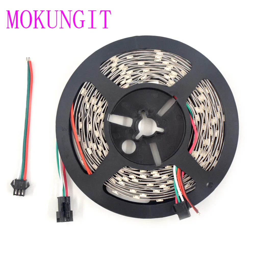 10x5 м SK6812 (аналогичен WS2812B) RGBW (RGB + теплый белый/холодный белый) 4-в-1 чип 30