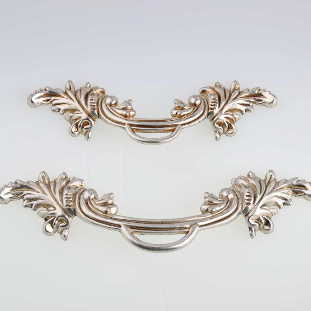 64 мм Серебряный антикварный выдвижной ящик выдвижная ручка для шкафа 96 Винтажный