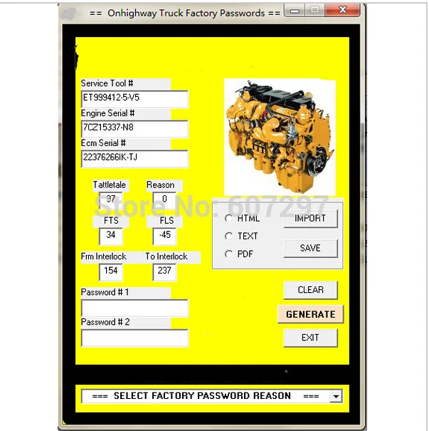 Генератор паролей ET FACTORY|generator| |