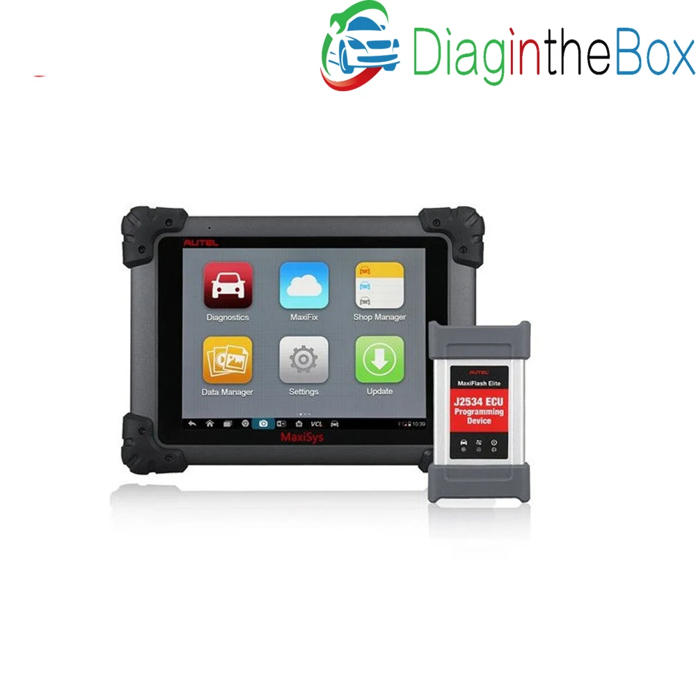 Autel MaxiSYS Pro MS908P ЭБУ программный сканер с J2534 MS908 P OBDII/2 диагностический инструмент по Wi-Fi Bluetooth