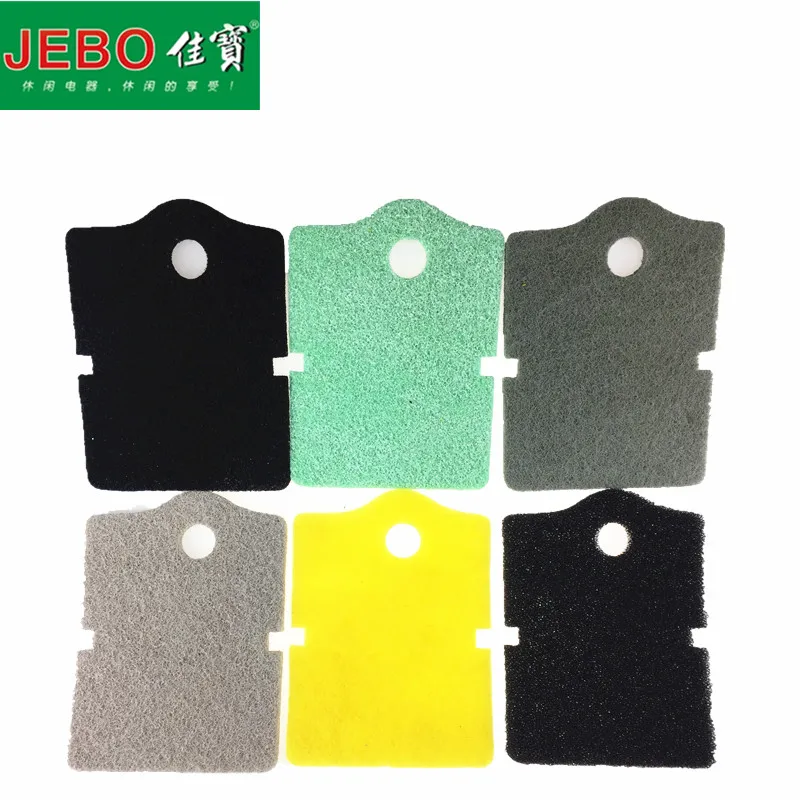 Хлопковый эффективный фильтр JEBO 6 в 1 для 805 809 815 819 809B 803 внешнего фильтра