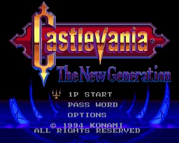 Castlevania нового поколения 16 бит SEGA MD карточная игра для Sega игры Mega Drive Genesis|sega md game