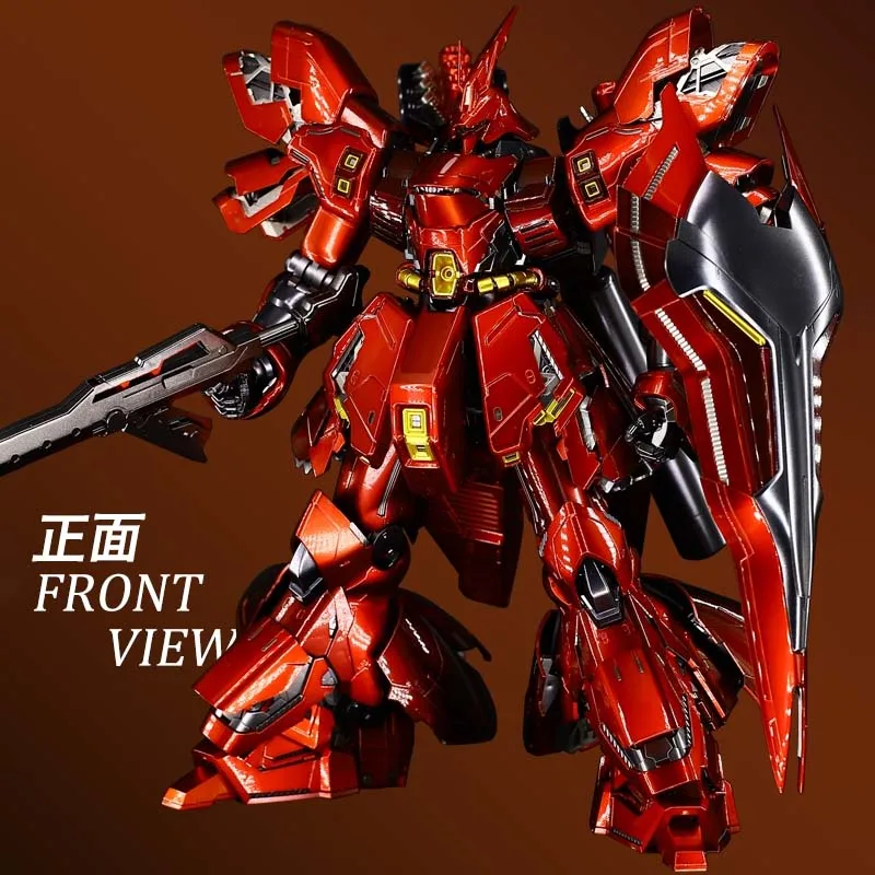 Аниме мобильный костюм Bandai MSN 04 матовый черный Sazabi Gundam MG 1/100 модель робота пазл