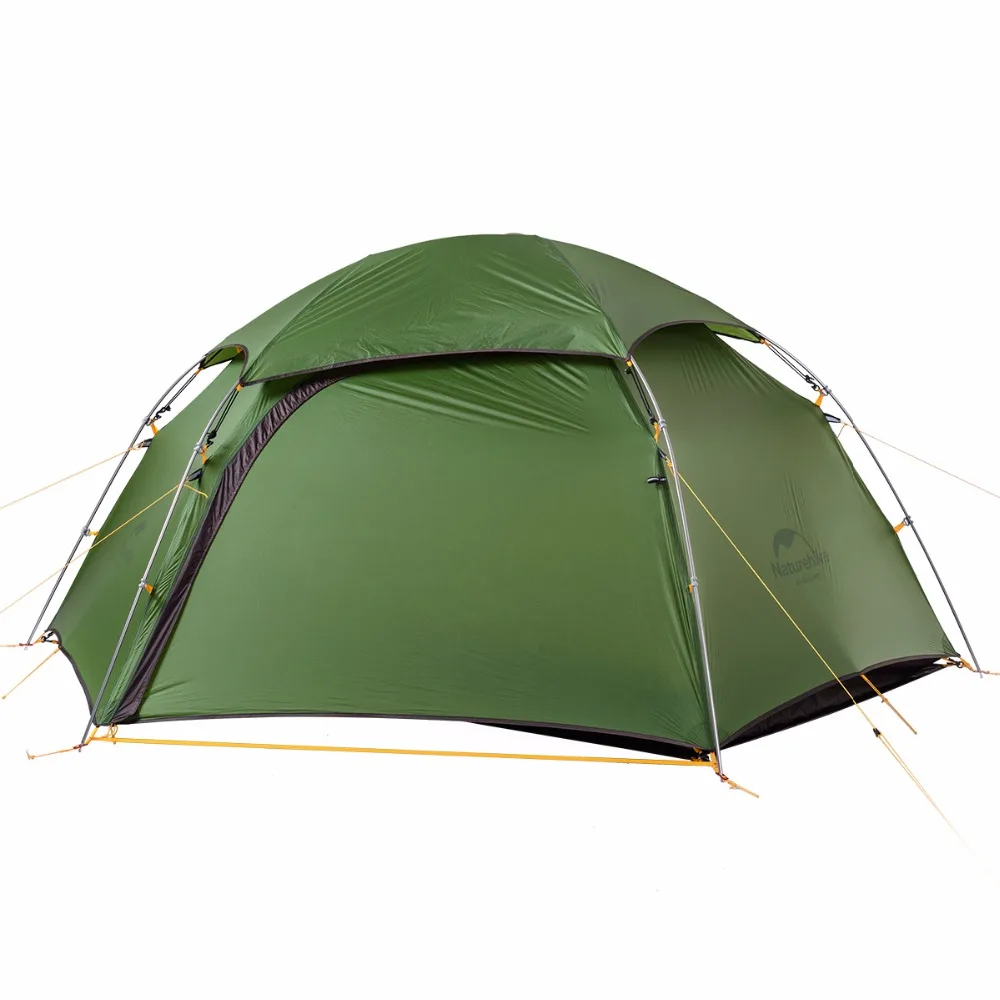 Naturehike 2 человека палатка 20D силиконовая ткань Сверхлегкая двухслойная для отдыха