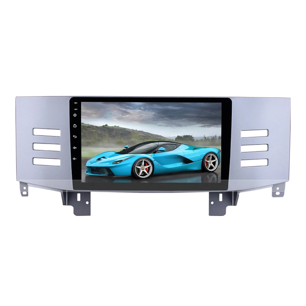 Sinosmart Автомобильный GPS навигационный плеер Радио для Toyota Mark X Reiz 2005 2018 2.5D IPS/QLED