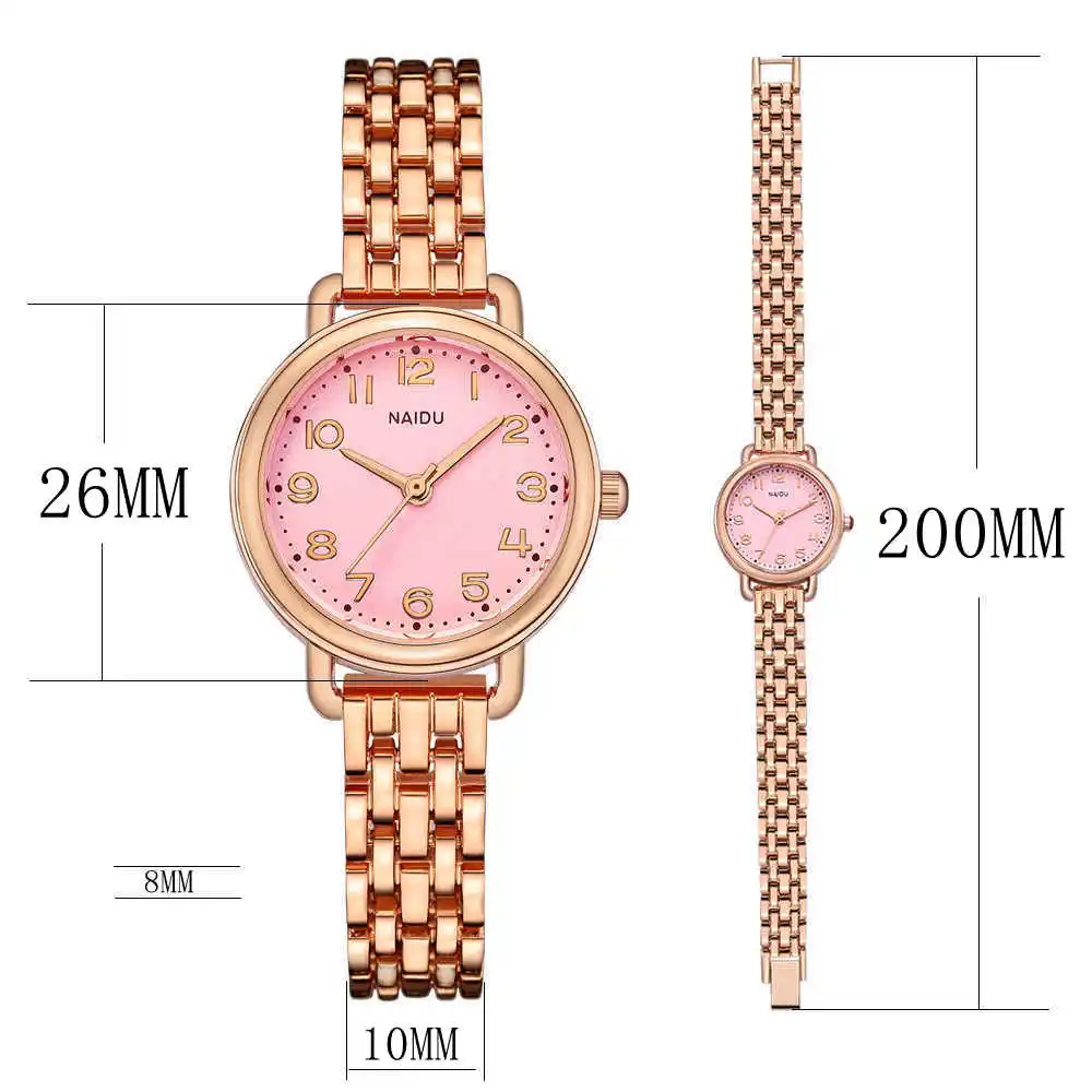 Часы-браслет для женщин Элитный бренд известный нержавеющая сталь Группа