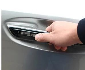 Автомобильная ручка полосы планки наклейка для дверной ручки царапины UX260h UX200 2019