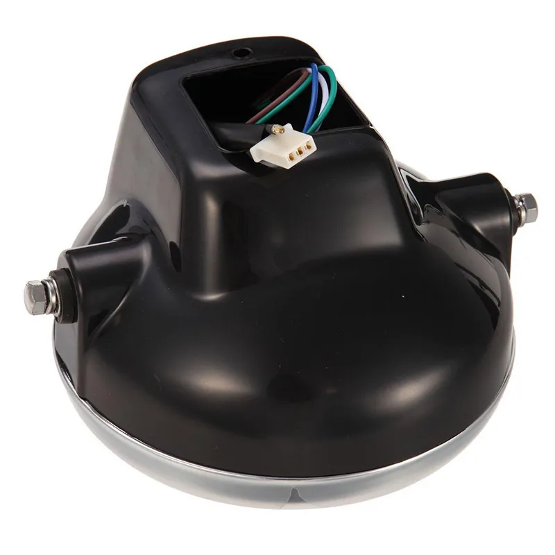 7-дюймовые янтарные светодиодные фары классические круглые для мотоцикла