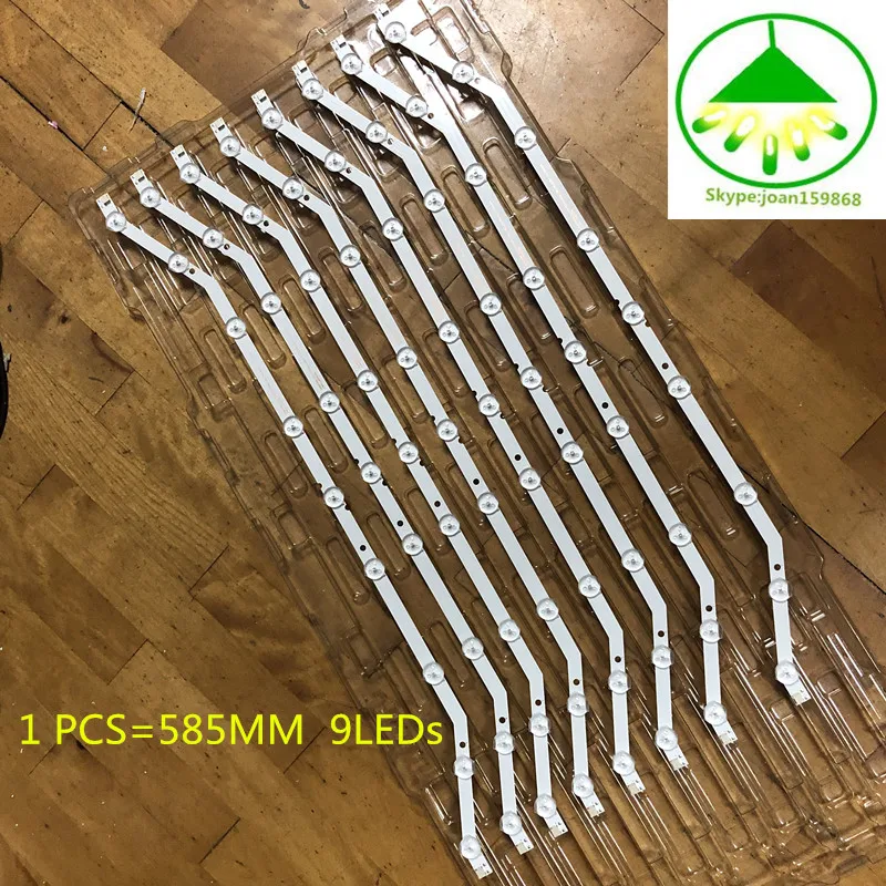 2 шт./лот 100% новый 9 светодиодный подсветка полосы для samsung 32 "ТВ barbarra