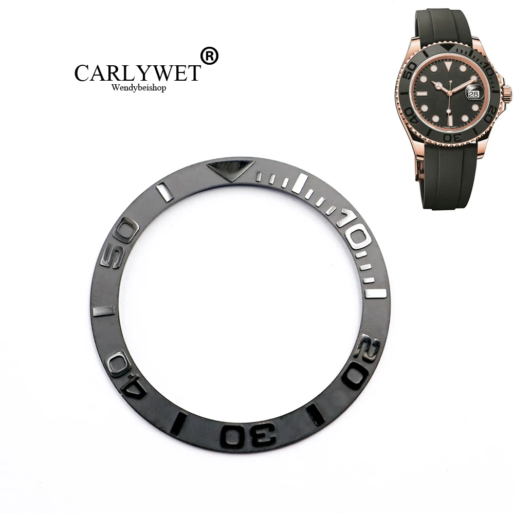 CARLYWET оптовая продажа Новые Популярные запасные часы серого/черного цвета