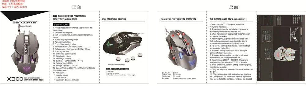 Профессиональная Проводная игровая Мышь 7 Кнопка точек на дюйм 5500 Точек на дюйм светодиодный оптический USB компьютера Мышь геймерская мышь, X7 игра Мышь Бесшумная мышь для ПК